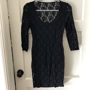 Black Lace Dress